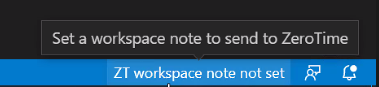 Add workspace note