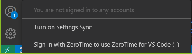 Sign in to ZeroTime